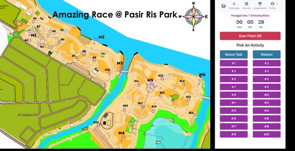 Pasir Ris Park map